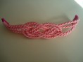 B-MAR 01 :   Pulsera con nudo marinero con cordón trenzado